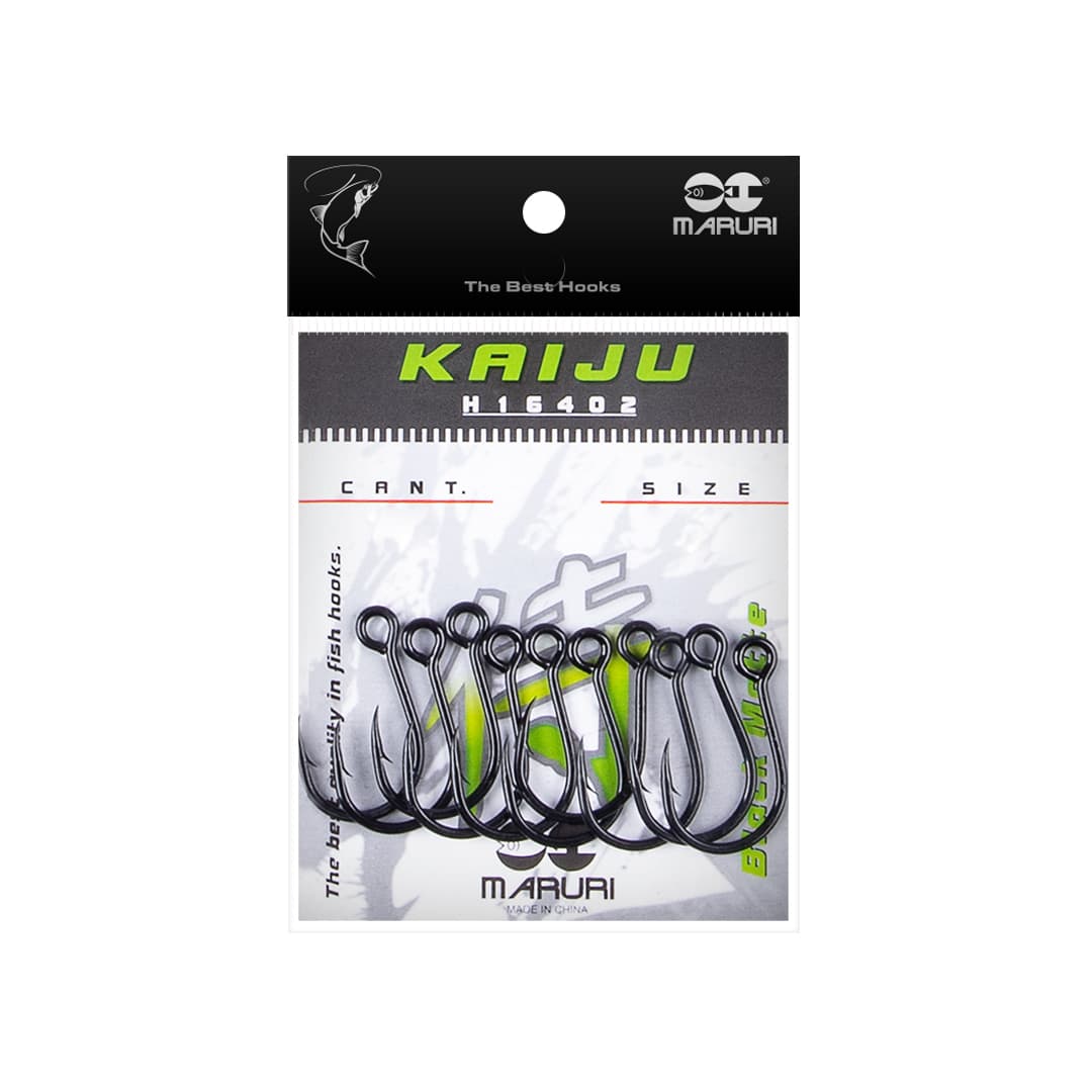 Dê dois cliques para ampliar Anzol Kaiju Black Matte