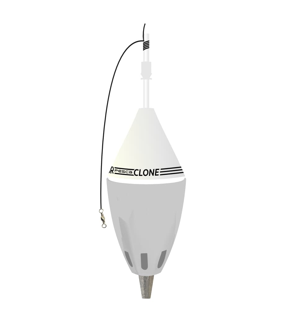 Dê dois cliques para ampliar Boia Cevadeira JR Pesca Clone Copo Branco