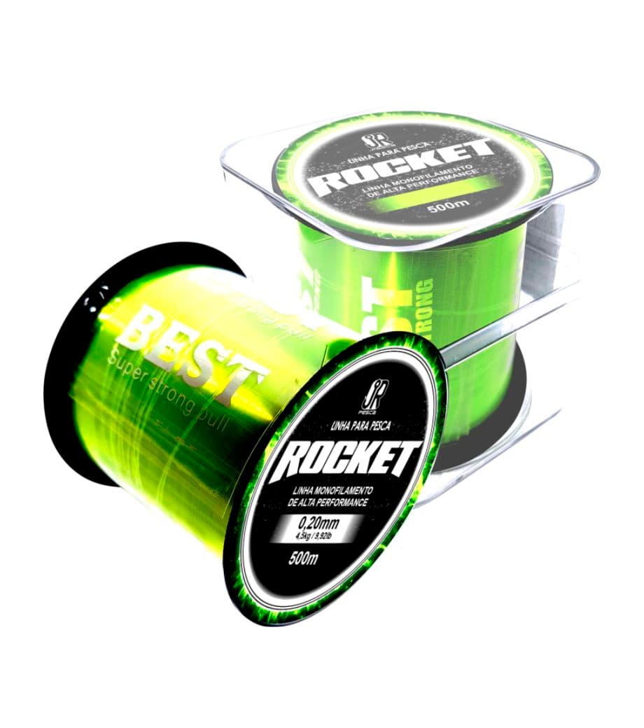 Dê dois cliques para ampliar Linha JR Pesca Rocket 500 m